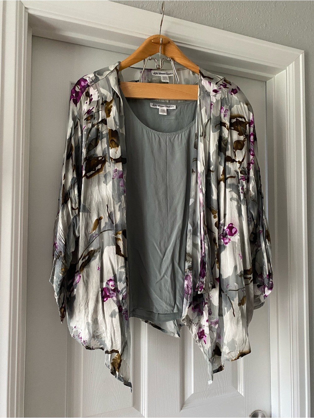 Aliki Yamani Creations 2-piece 100% Silk outfit